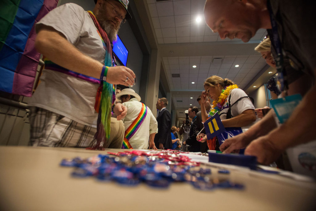 LGBTQ delegates